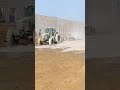 John Deere 7320 Tractor Plowing on Construction Site