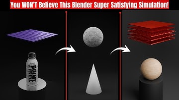The Most Satisfying and Addicitve Blender Simulations Ever 🔥🤯| 3D Physics Showcase