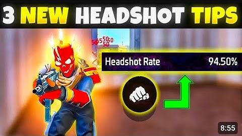 3 Easy Tricks For 90% Headshot rate (Beginner/ intermediate) 2024 | Free Fire #freefire #mrabu