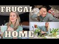 Frugal day at home organising the house catch up with me  perimenopause mental health chatty vlog