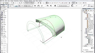 The ARCHICAD Shell Tool - Drag/rotate/mirror/offset shell contour polygons