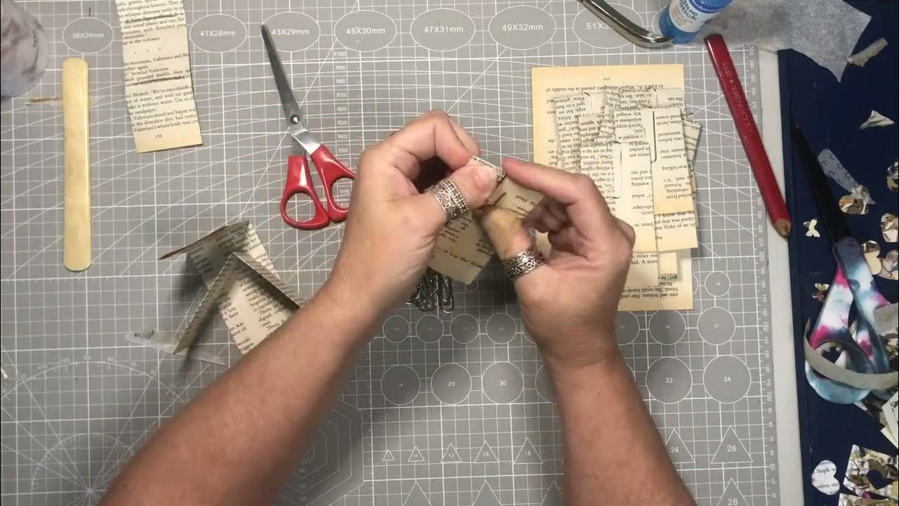 Decorated altered paper clips YouTube