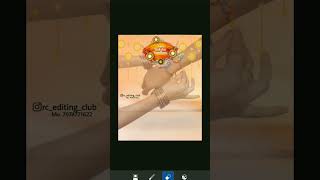 Raksha Bandhan Photo Editing Tutorial In Picsart || Rakhi Photo Editing 2022|| #shorts screenshot 3