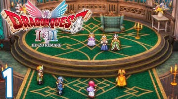 Dragon Quest 2 HD-2D Remake 1 | Intro to Moonbrooke! Caradoc & Peronel Join & Thief