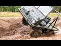 Pinzgauer vs L300 vs Haflinger vs Perentie at wombat holes Bylong Creek