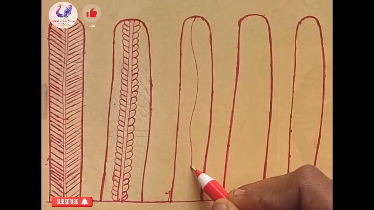 Mehndi designs for beginners Day-11👍👍