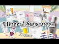 Best Mineral Sunscreen  &amp; Tinted Mineral Sunscreen for face| Sunscreen Review