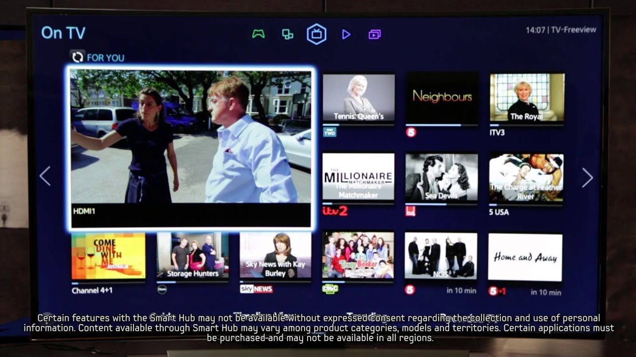 How to Access the Smart Hub on a Samsung Tv  