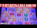 5c denom max bet buffalo gold jackpot hand pay  norcal slot guy