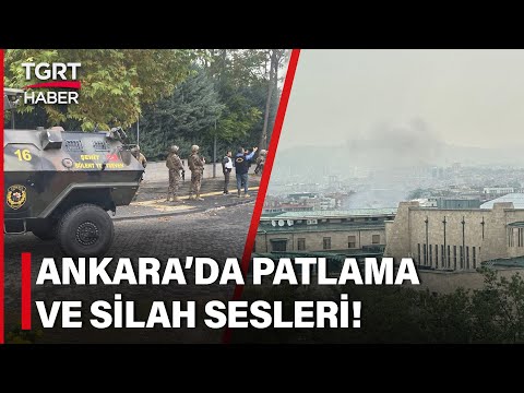 Ankara’da Patlama ve Silah Sesleri Yükseldi! Polis Ekipleri Teyakkuza Geçti – TGRT Haber