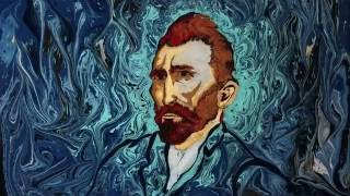 Van Gogh With Ebru Art Short 