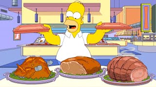 Homero Adicto a los cortes de carne LOS SIMPSONS Capitulos completos en español Latino