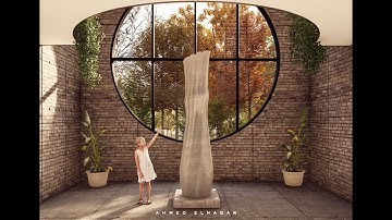 CONCRETE COlUMN  ( 3D CONCRETE PRINTING )