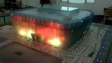 K&A Models - Architectural Model - Grand Theatre Dynamic LED Lighting Effect 02