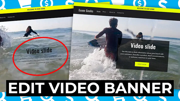 Customize Your Shopify Video Slider: Remove White Box, Hide Mobile Text, Edit Spacing