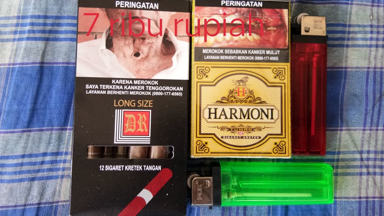 Rokok Kretek DR Long Size Mirip Kretek Duff (Bandrol Rokok 7 Ribu Masih ...