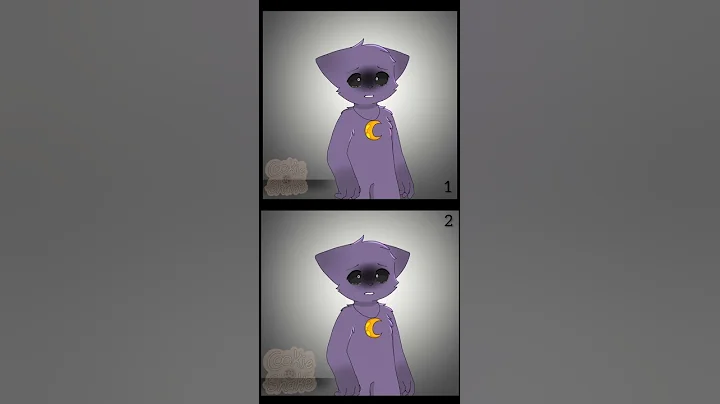 (1 or 2?) 🔪🐶oh...hehehe. ..I'm fine....:3#PPT3#Smiling critters #animation