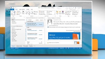 How to distribute a vCard in Microsoft® Outlook 2013 on a Windows® 8.1 PC