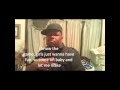 Tall boy with lyrics
