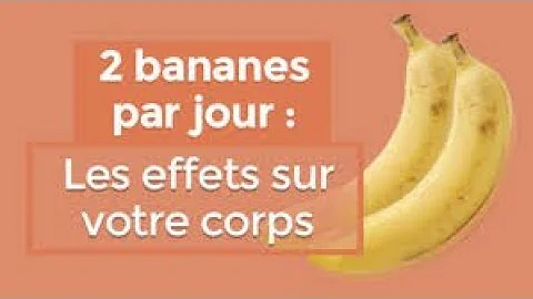 Quels sont les constituants de la banane ?
