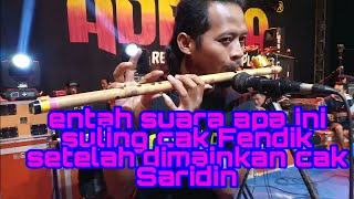 ngakak gara gara cak saridin main suling cak Fendik