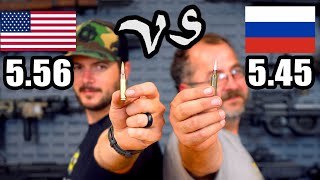American 5.56 vs Russian 5.45