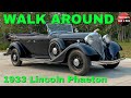 &#39;33 Lincoln Phaeton - FDR Parade Car Walk Around