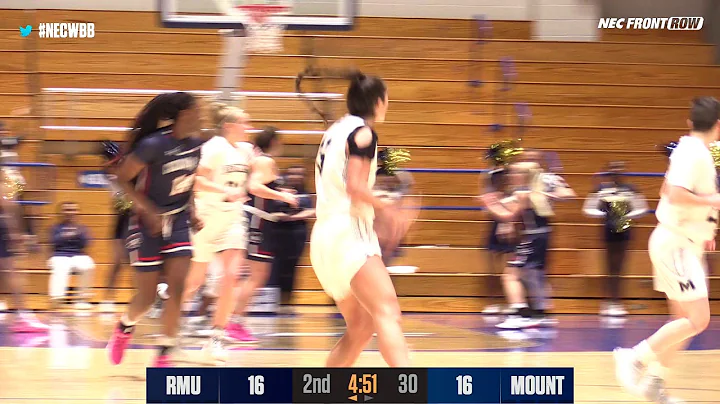 Mount Women's Basketball Game Highlights vs. RMU