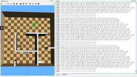 Algoritmo de SLAM no webots 2018