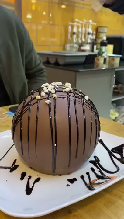 Chocolate Bomb Recipe | How to Make Chocolate Bomb? | The Chocolate Room | Street Food #shorts