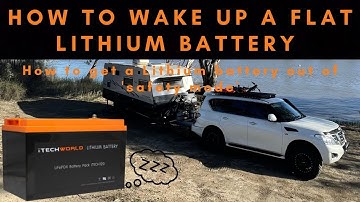 How to save your lithium battery from safe mode iTech 120x jump start flat battery