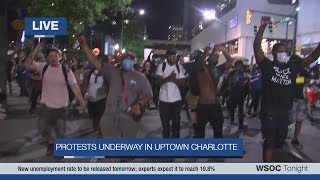 Hundreds peacefully march in uptown during 7th night of protests