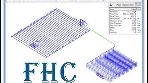 FHC Design Hydraulic Calculate Of Fire Protection System