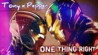 Tony × Pepper | One Thing Right | Marshmello \& Kane brown