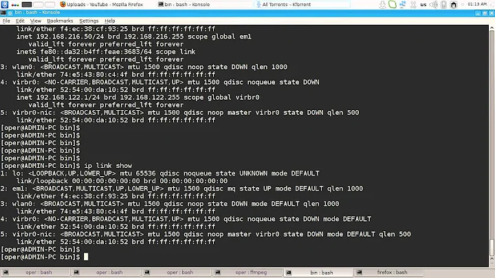 iproute2 show commands - Linux Networking
