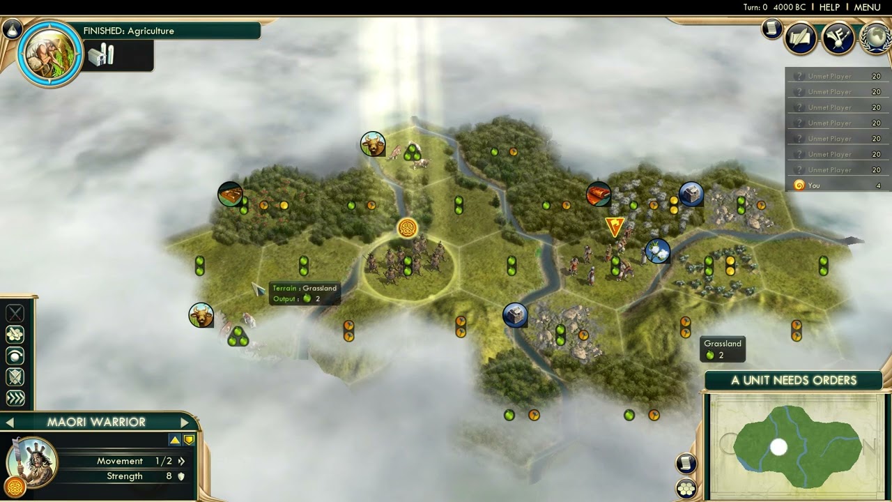 Let's Play Civilization 5 - Epic Game 2: Part 1