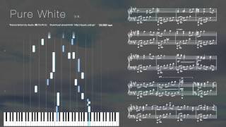 ピアノ楽譜で Pure White (Deemo) [Piano Solo Version]