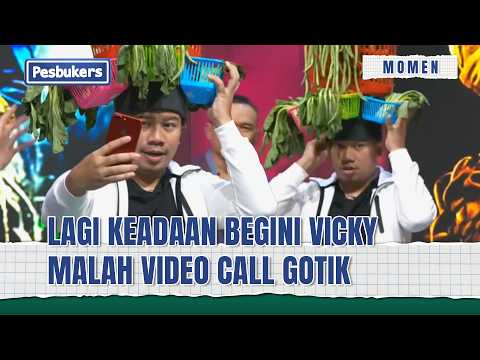 VICKY TERIMA TANTANGAN VIDEO CALL MANTAN | Momen Kocak Pesbukers 2020 Eps 1 (3/4)