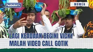 Download lagu VICKY TERIMA TANTANGAN VIDEO CALL MANTAN | Momen Kocak Pesbukers 2020 Eps 1 (3/4)