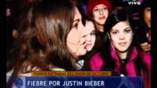 Venta de entradas de Justin Bieber en Argentina