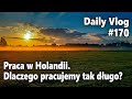 Praca w Holandii. Dlaczego pracujemy tak długo? | #170 Daily Vlog