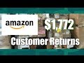 I Paid $190.01 for Amazon Customer Returns | $1772 General Merchandise Liquidation | Live Unboxing!