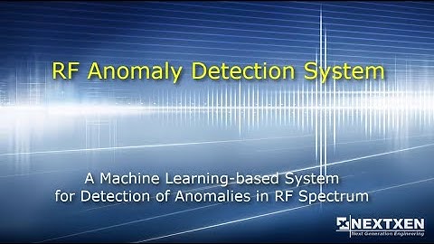 RF Anomaly Detection