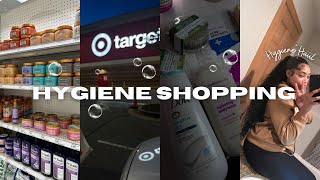HYGIENE SHOPPING AT TARGET | favorite hygiene products + trying new products