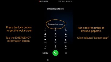 How to add contacts, phone number and medical information on Android for Emergency.
