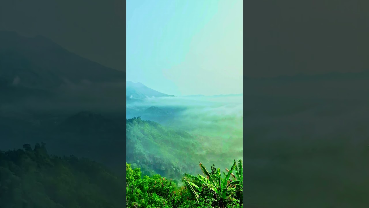 Clouds Rolling Over the Bali Mountains | A Dreamy View  