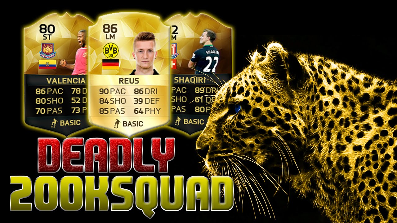 Fifa 16 Deadly OP 200k Bundesliga BPL Hybrid Squad Builder Expensive Team Destroyer Ultimate Team