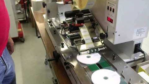 Labelling of PolyBags with Security Labels - JMV LAB500