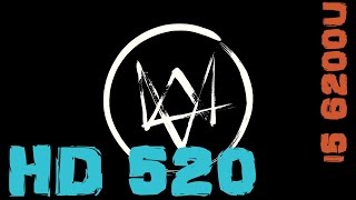 Watch Dogs Gameplay on Intel HD 520 - Skylake i5 6200U - 8GB RAM - Windows 10 - Dell Inspiron 5559