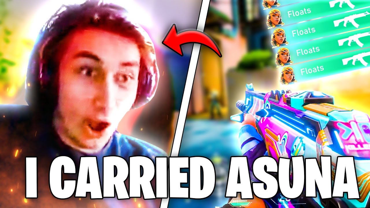 Carrying Asuna and PROS with my Raze PLAYS!